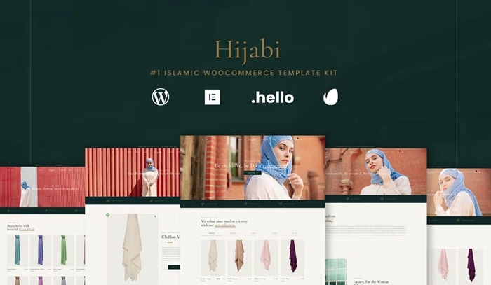 Hijabi – Muslim Shop Woocommerce Elementor Template Kit 1.0.0