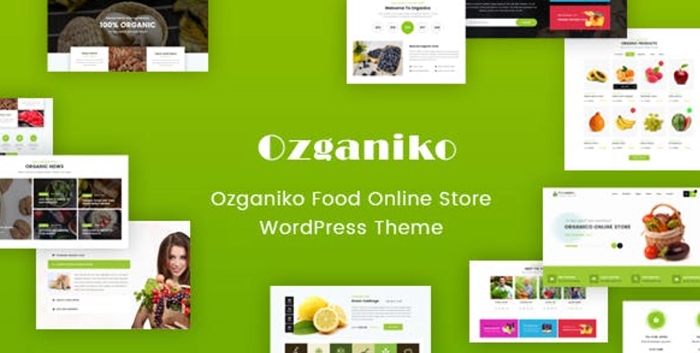 Ozganiko – A Organic Store And Food Shop WordPress Theme 1.4