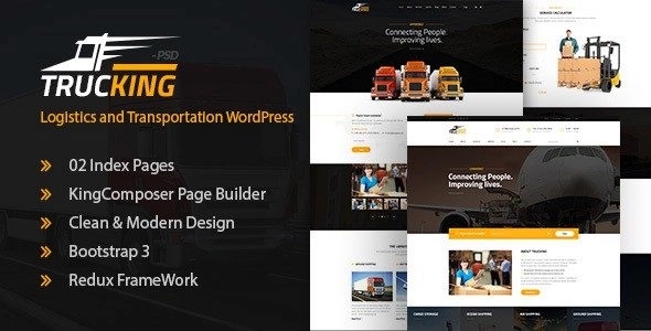 Trucking WordPress Theme 1.24