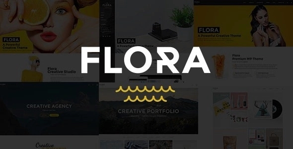 Flora – Responsive Creative WordPress Theme 1.7.4