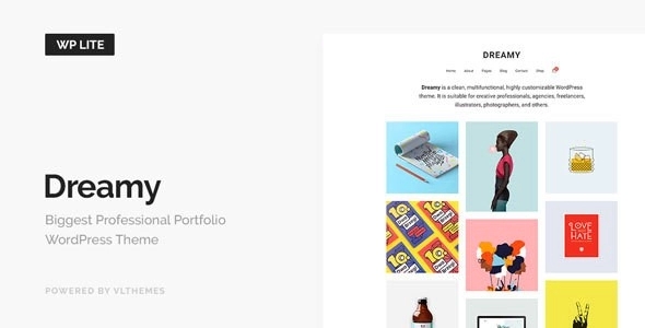 Dreamy – Biggest Portfolio WordPress Theme 1.1