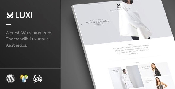Luxi – Luxury Elegant WooCommerce WP Theme 2.4