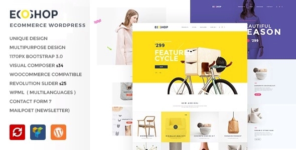 ECOSHOP – Multipurpose eCommerce WP Theme 1.0