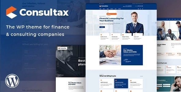 Consultax – Financial & Consulting WordPress Theme 1.0.5