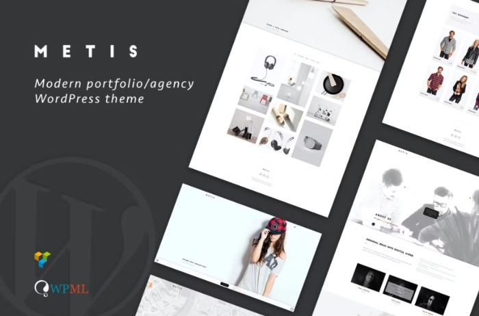 Metis – Portfolio / Agency WordPress Theme 1.4.4