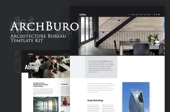 ArchBuro – Architecture Bureau Template Kit 1.0.0