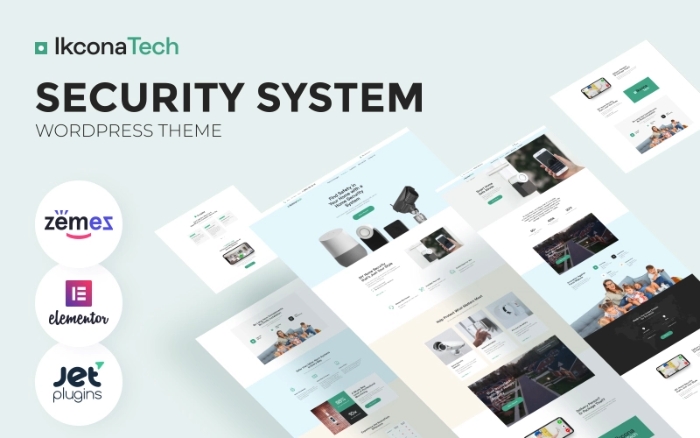 Ikcon Tech – Security System WordPress Theme 1.0.1
