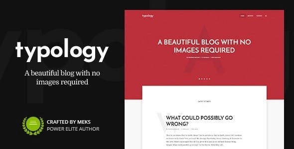 Typology – Minimalist Blog & Text Based Theme 1.7.6