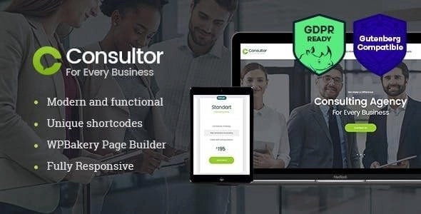 Consultor – Consulting WordPress Theme 1.2.4