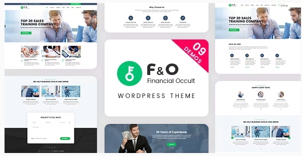 F&O – Consultant Finance WordPress Theme 1.2.2