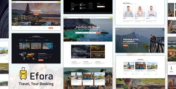 Efora – Travel Agency WordPress Theme 2.0