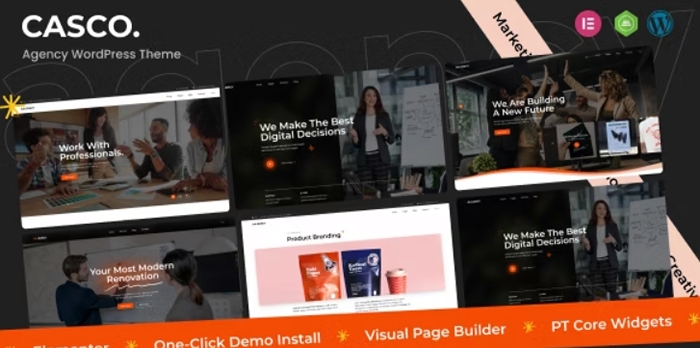 Casco – Creative Agency WordPress Theme 1.0.0