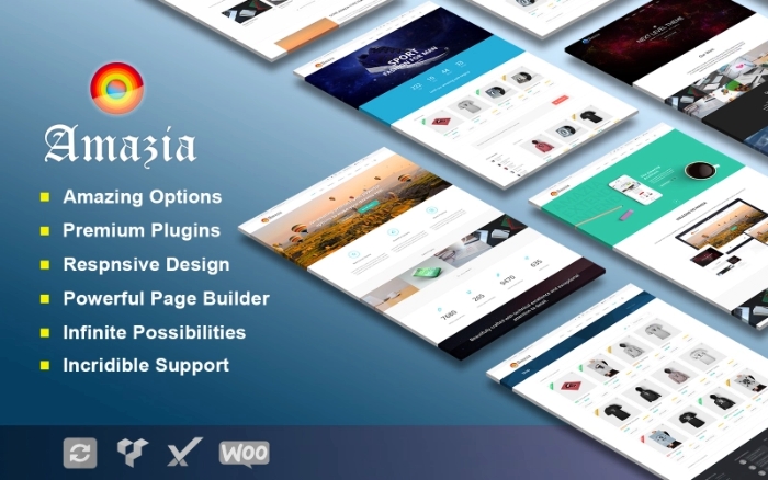 Amazia – Multipurpose WordPress Theme 1.0.0