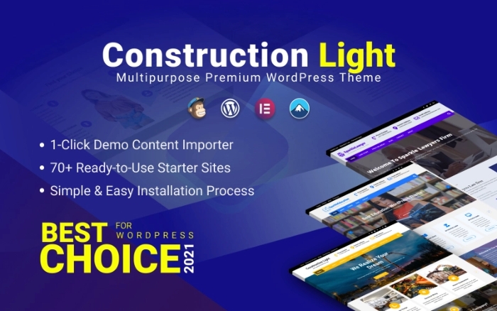 Construction Free – MultiPurpose WordPress Themes 1.3.2