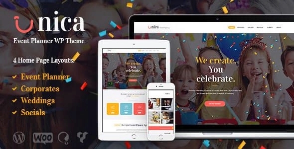 Unica – Event Planning Birthday & Wedding Agency 1.4.1