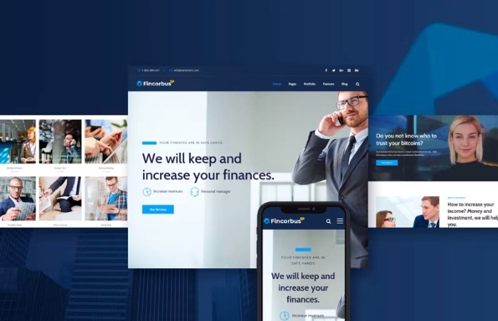 Fincorbus – Finance Corporate WordPress Theme 1.2