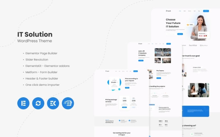 IT-tech – IT Solution WordPress Theme 1.0.2