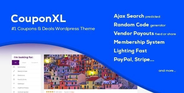 CouponXL - Coupons Deals & Discounts WP Theme 4.2.2