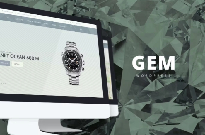 Gem – Luxury eCommerce Responsive WP Theme 2.3.1