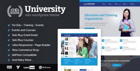 University – Education, Event and Course Theme 2.1.5