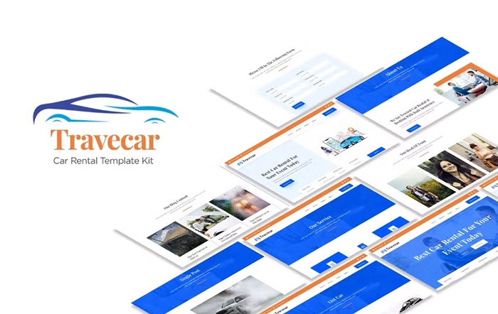 Travecar – Car Rental Elementor Template Kit 1.0.0