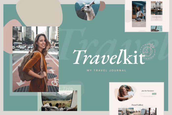 TravelKit – Journal & Blog Template Kit for Elementor 1.0.0
