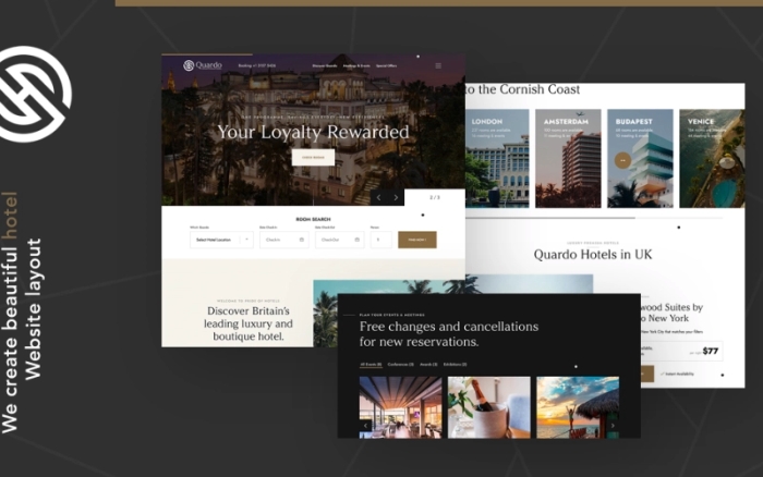 Quardo – Deluxe Premium Hotels WordPress Theme 1.1.0
