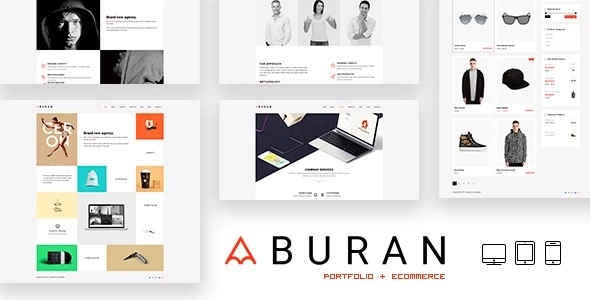 BURAN – Creative Portfolio and Business WP Theme – Portfolio 2.0.1