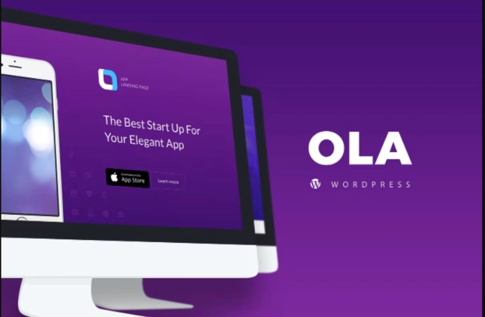 Ola – Multipurpose App Landing Page WP Theme 1.0.0