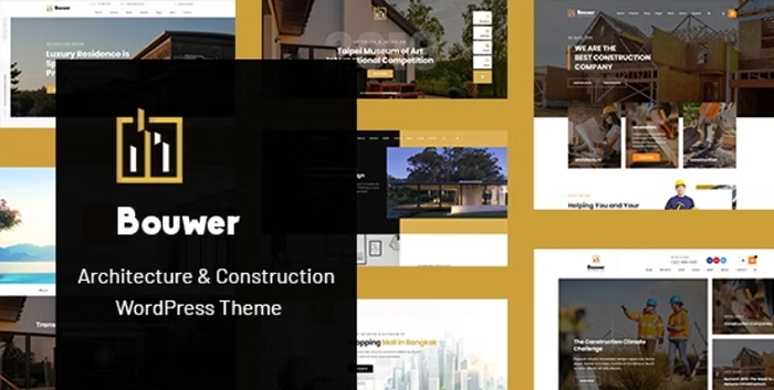 Bouwer – Architecture & Construction WordPress Theme 1.4.0