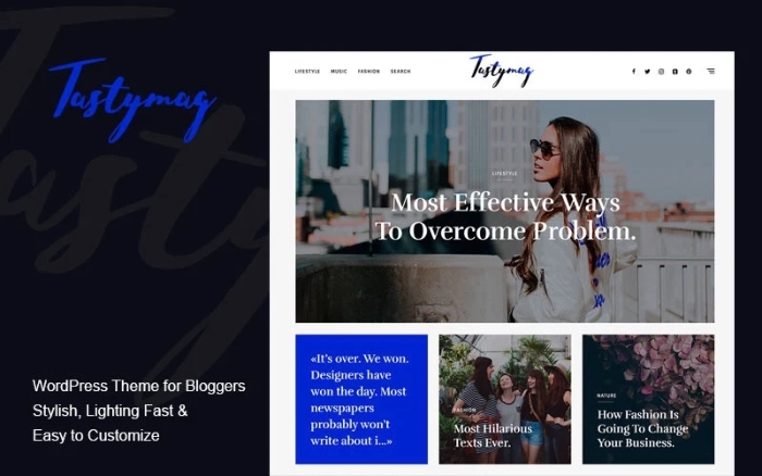 Tastymag – Contemporary Blog & Magazine WP Theme 1.0