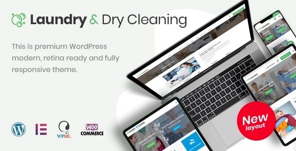 Laundry – Dry Cleaning Services WordPress Theme 3.7
