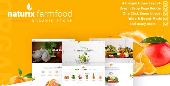 Naturix – Organic Store Woocommerce Theme 2.5.2