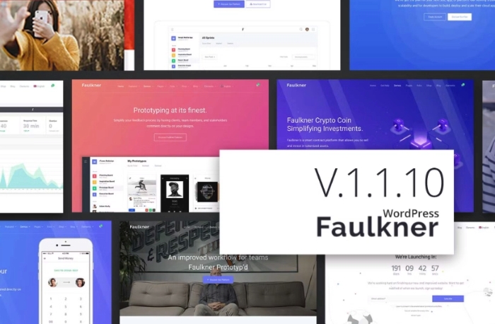 Faulkner Responsive Multiuse WordPress Theme 1.1.15