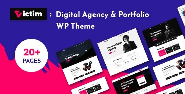 Victim – Digital Agency & Portfolio 1.0.8