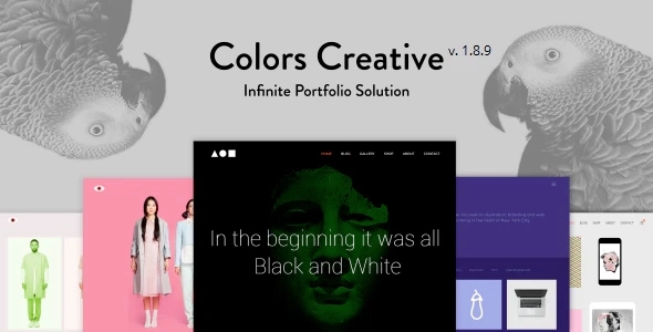 Colors Creative - Portfolio for Freelancers & Agencies 1.8.9