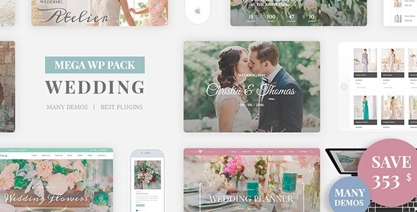 Wedding Industry WP Theme 5.0