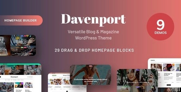 Davenport β Versatile Blog and Magazine 1.3