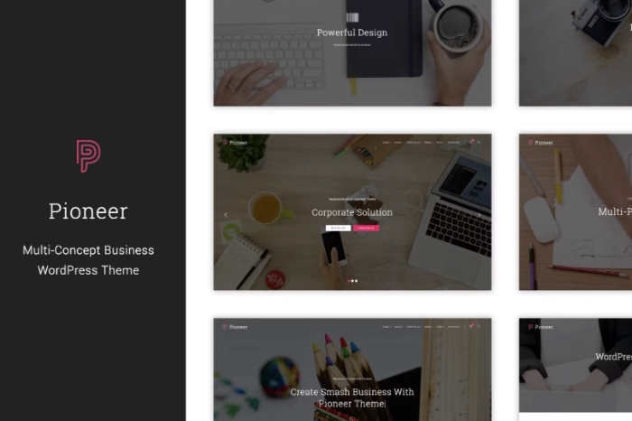 Pioneer – Multi-Concept Corporate WP Theme 1.0.7