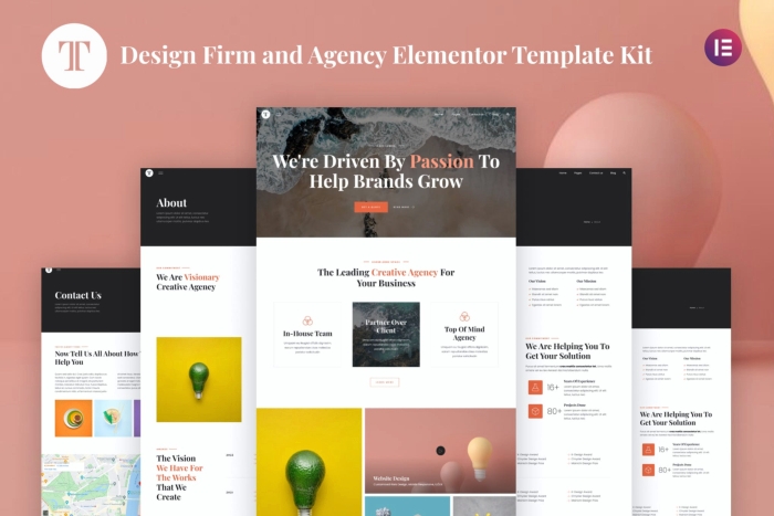 Terrano – Design Firm & Agency Elementor Template Kit 1.0.0