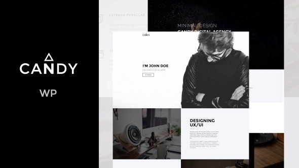 Candy – One & Multi Page WP Theme 1.3.2