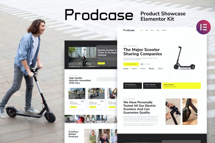 Prodcase – Product Launch & Showcase Template Kit 1.0.0
