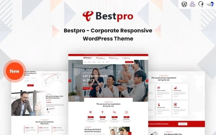 Bestpro – Corporate Responsive WordPress Theme 1.0.0
