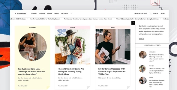 Disclosure – Unique Blog Theme – Creative Market 1.0.1