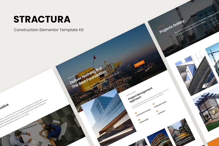 Stractura – Construction Elementor Template Kit 1.0.0