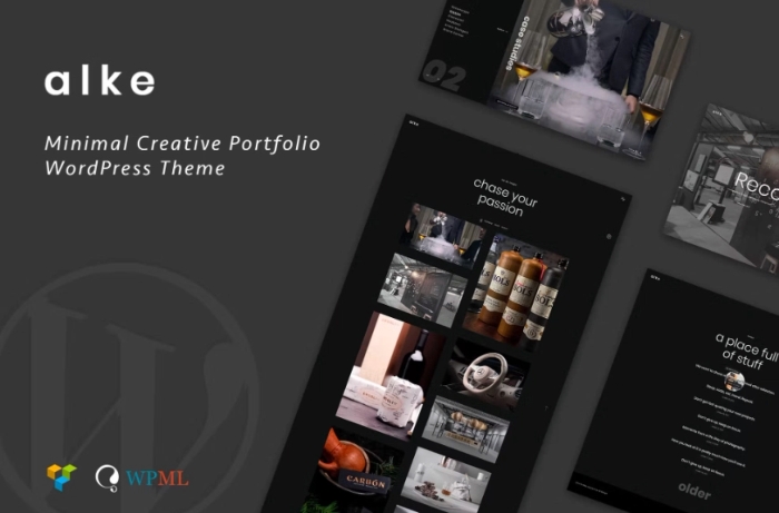 Alke – Minimal Creative Portfolio WP Theme 1.0.1