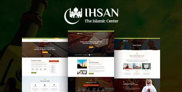 Ihsan - Islamic Prayer Center WP Theme 1.2.3