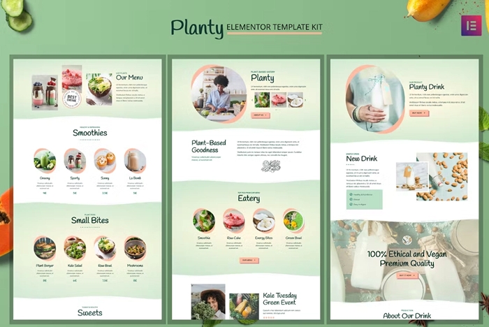 Planty – Cafe & Restaurant Template Kit 1.0.0
