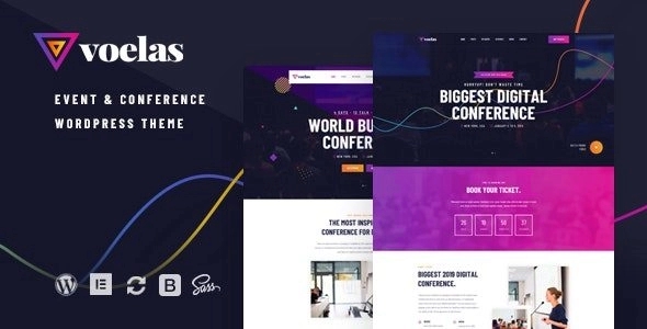 Voelas – Event & Conference WordPress Theme 2.0.0