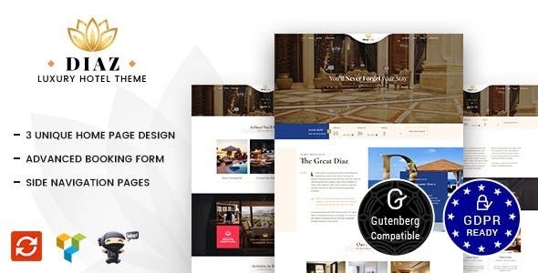 Diaz WordPress Theme 2.3